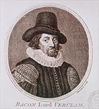 FRANCIS BACON,BARON DE VERULAM Y VIZCONDE ST ALBANS(1561/1626)Fº,POLITICO...
MADRID, BIBLIOTECA