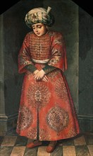 ANONIMO ESPAÑOL
LAS LAGRIMAS DE BOABDIL EL CHICO O ABU ABDALA (1459-1525)-PINTURA DEL S