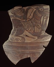 FRAGMENTO DE UN VASO DE ELCHE ARTE IBERICO
MADRID, MUSEO ARQUEOLOGICO NACIONAL
MADRID
