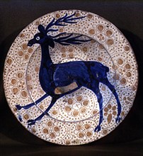 PLATO DE CERAMICA DE MANISES S XV
MADRID, MUSEO ARQUEOLOGICO NACIONAL
MADRID

This image is not