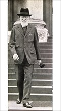 FOTOGRAFIA BLANCO/NEGRO-GEORGE BERNARD SHAW EN 1935-ESCRITOR(JUNTO CON MAYNARD Nº