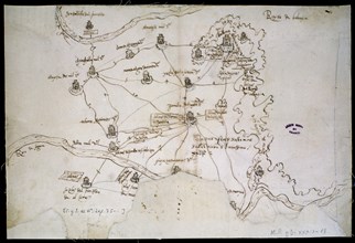 MAPA DE LOS FUEGOS DE MURCIA Y ALBACETE
SIMANCAS, ARCHIVO
VALLADOLID