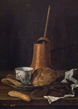 work of art preserved at the Prado museum in Madrid - Melendez L.,