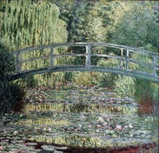 Monet, Le Bassin aux nymphéas : harmonie verte