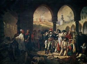 Gros, Bonaparte Visiting the Plague House at Jaffa