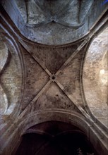 CRUCERO DE LA BASILICA. BOVEDA DE CRUCERIA.
SANTES CREUS, MONASTERIO SANTES CREUS
TARRAGONA