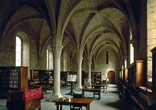 Bibliothèque du monastère de Santa Maria de Poblet