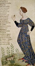 MINIATURA S XIV-LA VANAGLORIA
FLORENCIA, BIBLIOTECA LAURENCIANA
ITALIA