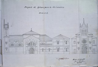 PROYECTO DE IGL PARA GINDALERA FACHADA Y LATERAL
MADRID, ARCHIVO HISTORICO VILLA
MADRID