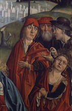 GALLEGO FERNANDO 1468/1507
LA PIEDAD  DET DE PERSONAJES
SALAMANCA, CATEDRAL MUSEO
SALAMANCA