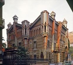 Gaudi, Casa Vincens à Barcelone