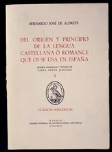 ALDRETE B J DE
ORIGEN Y PRINCIPIO DE LA LENGUA CASTELLANA O ROMANCE

This image is not