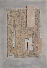SORIA
ESPACIO SUGERENTE-MATERIA FERRICA-100X 75 CM-FECHA 1965
VALENCIA, BANCO