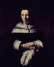 Harmenszoon Van Rijn Rembrandt, called Rembrandt (1606-1669)
DAMA CON ABANICO
WASHINGTON D.F.,