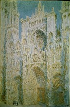 Monet, Rouen Cathedral, West Façade, Sunlight