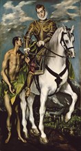 Le Greco, Saint Martin et le pauvre