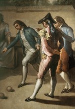 Goya, Jeu de pelote basque