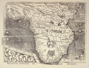 WALDSEEMULLER M1470/1518-21
MAPA DE AFRICA-S XV/XVI
MADRID, BIBLIOTECA NACIONAL
MADRID

This