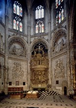 COLONIA SIMON
CAPILLA CONDESTABLE 1482/92 ESTILO DE TRANSICION GOTICO-RENACENTISTA-RETABLO POR