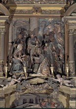 Chapelle de la Nativité : Retable, Adoration des Rois mages