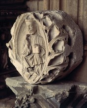 CLAUSTRO-MEDALLON OCTOGONAL DE UNA CRUJIA
BURGOS, CATEDRAL-INTERIOR
BURGOS