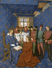 Edward III Paying Tribute to Philippe IV of France