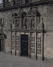 MAESTRO MATEO
EXTERIOR-DET DE LA PUERTA STA
SANTIAGO DE COMPOSTELA, CATEDRAL
CORUÑA