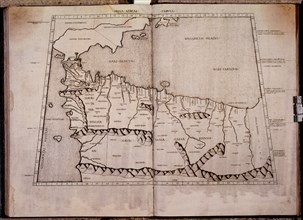 TOLOMEO CLAUDIO 100/170 DC
MAPA DEL SUR DE ESPANA Y NORTE AFRICA
MADRID, ACADEMIA DE