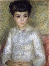 RENOIR AUGUSTE 1841/1919
JOVEN MORENA PASTEL
PARIS, MUSEO LOUVRE-INTERIOR
FRANCIA