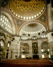 SINAN MIMAR 1489/1578
INTERIOR
ESTAMBUL, MEZQUITA SULEYMANIYE
TURQUIA