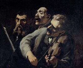 Daumier, Trio d'amateurs