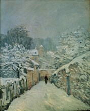 Sisley, La neige à Louveciennes