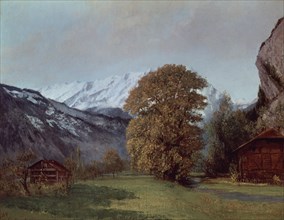 Courbet, Landscape near Interlaken