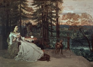 Courbet, The Lady of Frankfurt