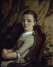 Courbet, Portrait of Juliette Courbet