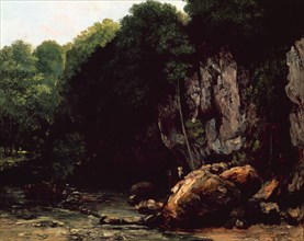 Courbet, The Stream at Le Puits-Noir