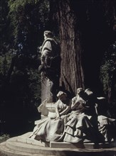 COULLAUT VALERA LORENZO 1876/1932
MONUMENTO A BECQUER
SEVILLA, PARQUE MARIA