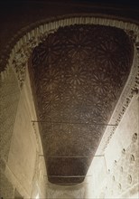 TECHO-COPIA DEL ORIGINAL QUE ARDIO EN EL SIGLO XIX
GRANADA, ALHAMBRA-SALA DE LA BARCA
GRANADA