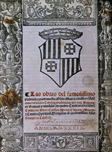MARCH AUSIAS
OBRAS EDICION 1539
BARCELONA, BIBLIOTECA DE CATALUÑA
BARCELONA