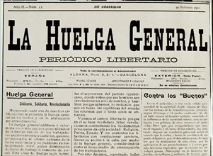 HªCATALUÑA-PERIODICO-LA HUELGA GENERAL-20-2-1903-PORTADA
MADRID, BIBLIOTECA