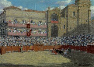 LOSADA
CORRIDA DE TOROS - S XVI
BILBAO, MUSEO HISTORICO
VIZCAYA