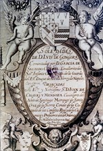 GONGORA LUIS 1561/1627
PORTADA DE LAS SOLEDADES