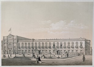 AMADOR DE LOS RIOS
PALACIO DEL SENADO 1860-FACHADA REFORMA ANIBAL ALVAREZ BANQUEL
MADRID, MUSEO