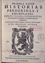 CESPEDES GONZAL
HISTORIAS PEREGRINAS ZARAGOZA 1623
MADRID, BIBLIOTECA NACIONAL RAROS
MADRID