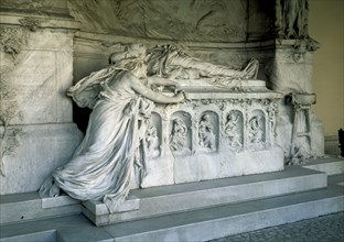QUEROL SUBIRATS AGUSTIN 1860/1909
MONUMENTO A CANOVAS
MADRID, PANTEON HOMBRES