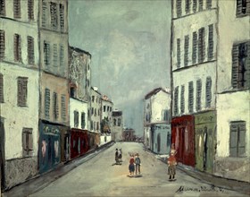 UTRILLO MAURICE 1883/1955
CALLE DE MONT CENIS
PARIS, MUSEO DE ARTE MODERNO
FRANCIA