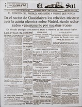 El Sol Newspaper: Attacking Madrid