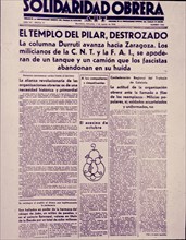 Solidaridad Obrera Newspaper