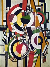 LEGER FERNAND 1881/1955
LOS DISCOS 1918
PARIS, MUSEO DE ARTE MODERNO
FRANCIA