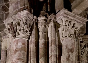 MAESTRO FRUCHEL
CAPITELES ROMANICOS LAZARO Y NINO TURON
AVILA, CATEDRAL
AVILA